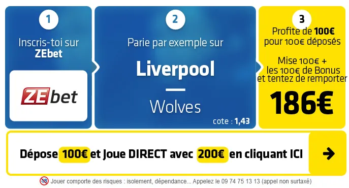 pronostic liverpool wolverhampton