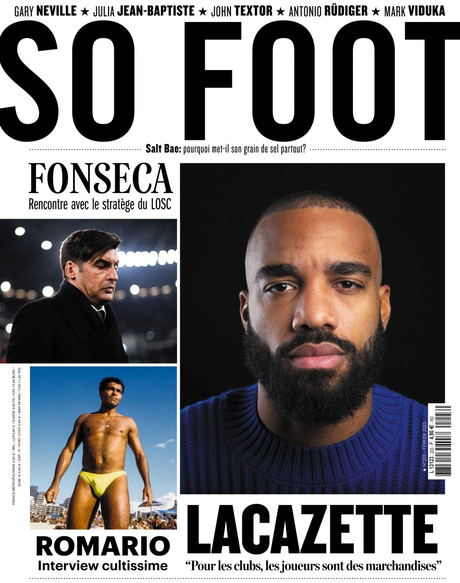 SOFOOT #203 &#8211; En kiosque le 2 février