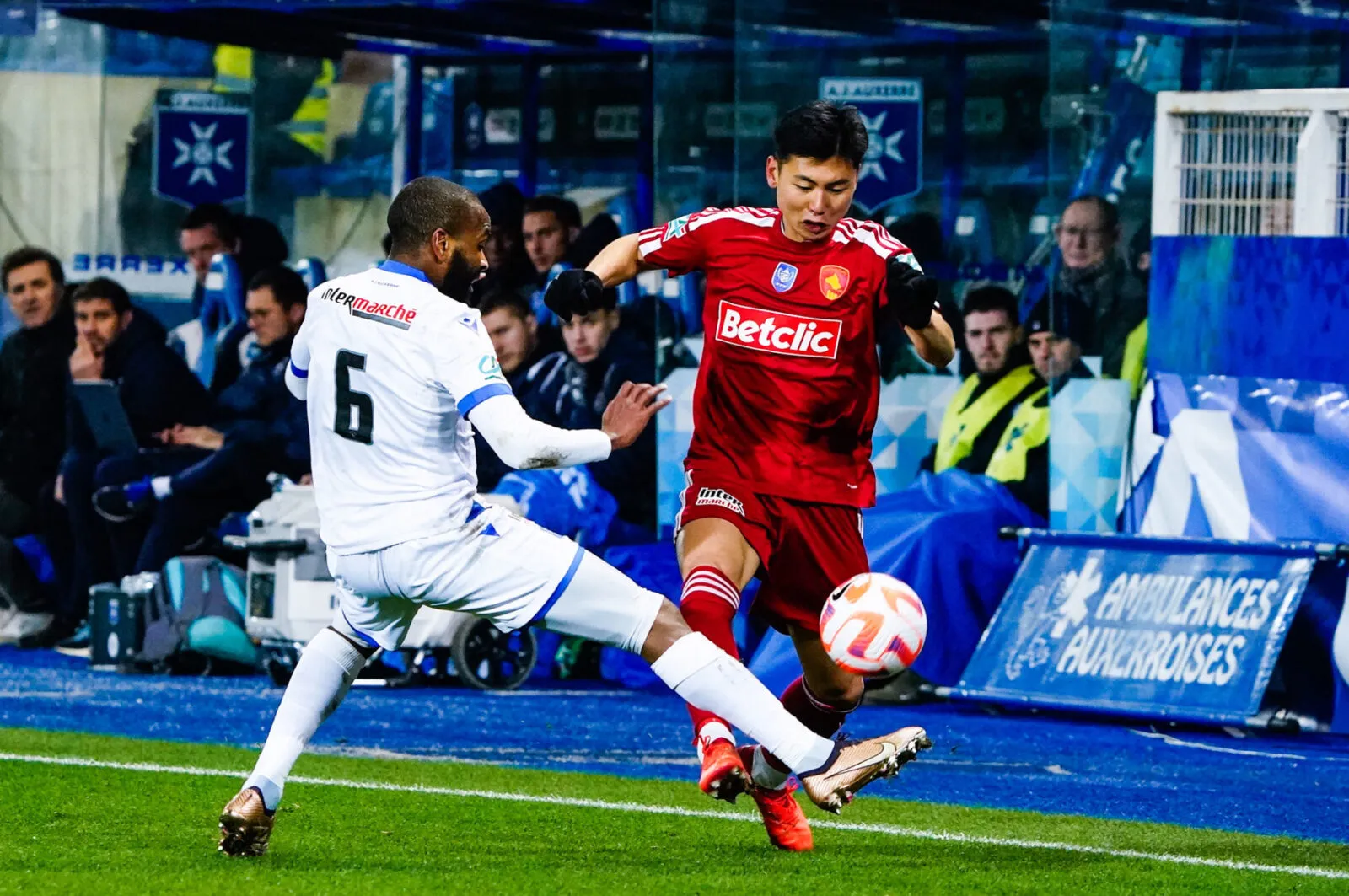 Rodez refroidit Auxerre, Grenoble et Annecy qualifiés