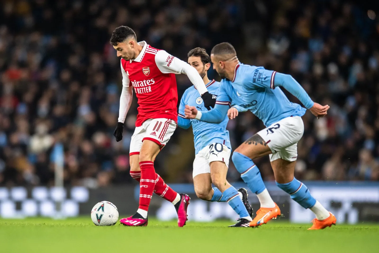 Revivez la victoire de Manchester City à Arsenal (1-3)