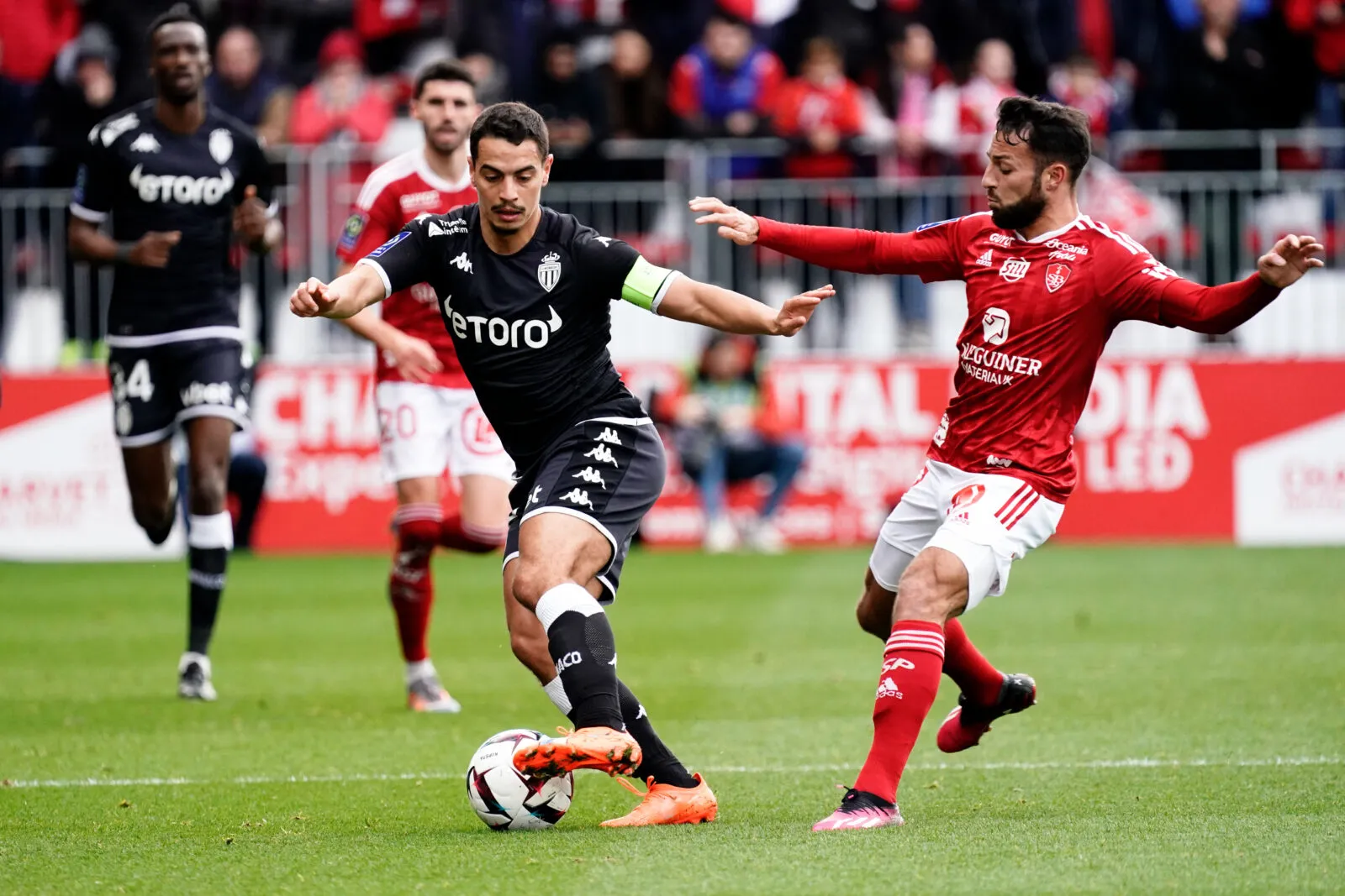 Brest chute contre Monaco