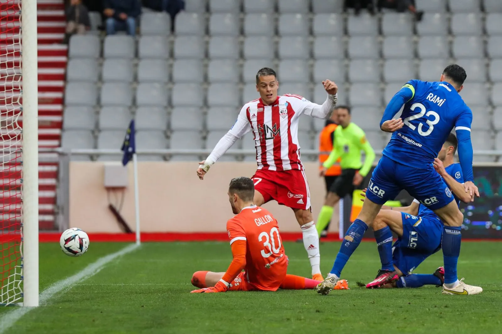 L&rsquo;AC Ajaccio renverse Troyes