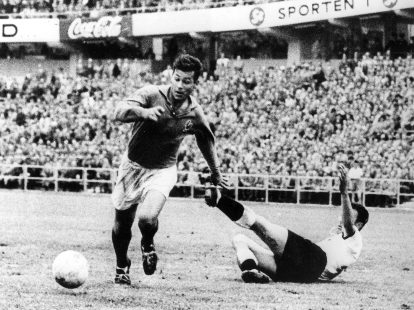 Les notes des 13 buts de Just Fontaine au Mondial 1958