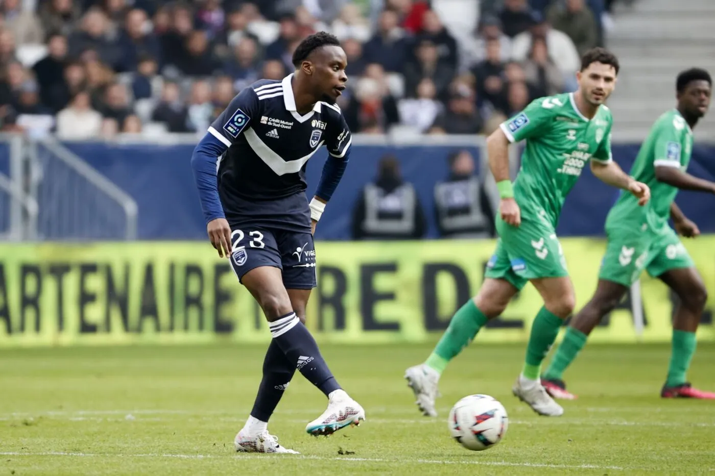 Junior Mwanga, le métronome des Girondins.