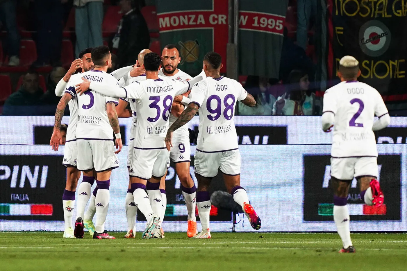 Foto Spada/LaPresse 05 Aprile 2023 - Cremona , Italia - sport, calcio - Cremonese Vs Fiorentina - Coppa Italia Frecciarossa 2022/2023 semi finale .- Stadio Zini.