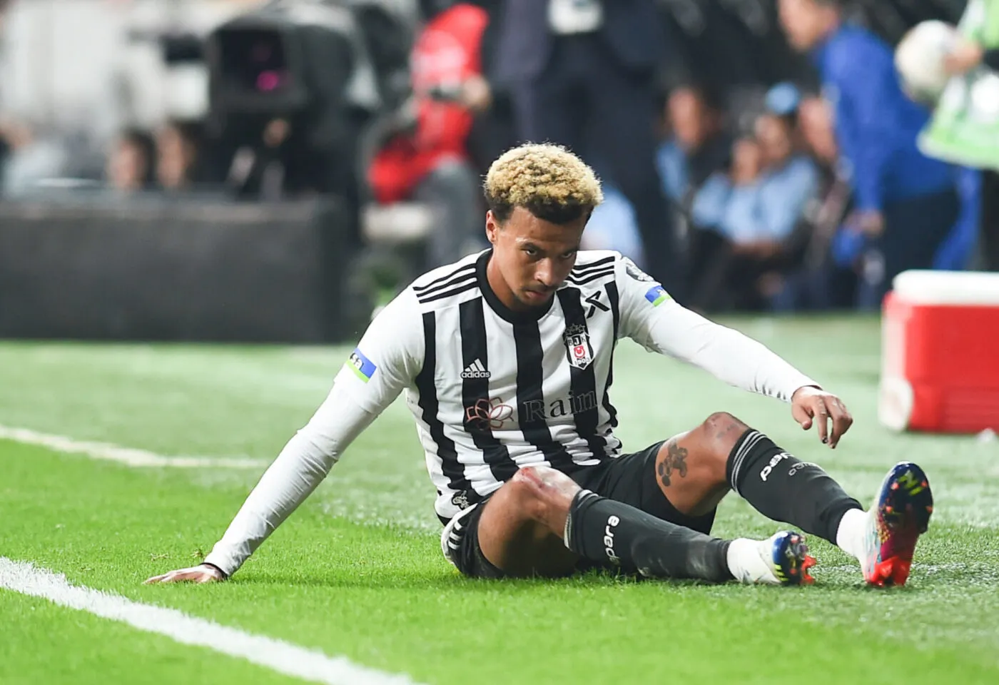 Dele Alli of Besiktas during the Turkish Super League football match between Besiktas and Trabzonspor at Vodafone Park Stadium in Istanbul , Turkey on October 16 , 2022. ( Photo by Seskimphoto ) - Photo by Icon sport