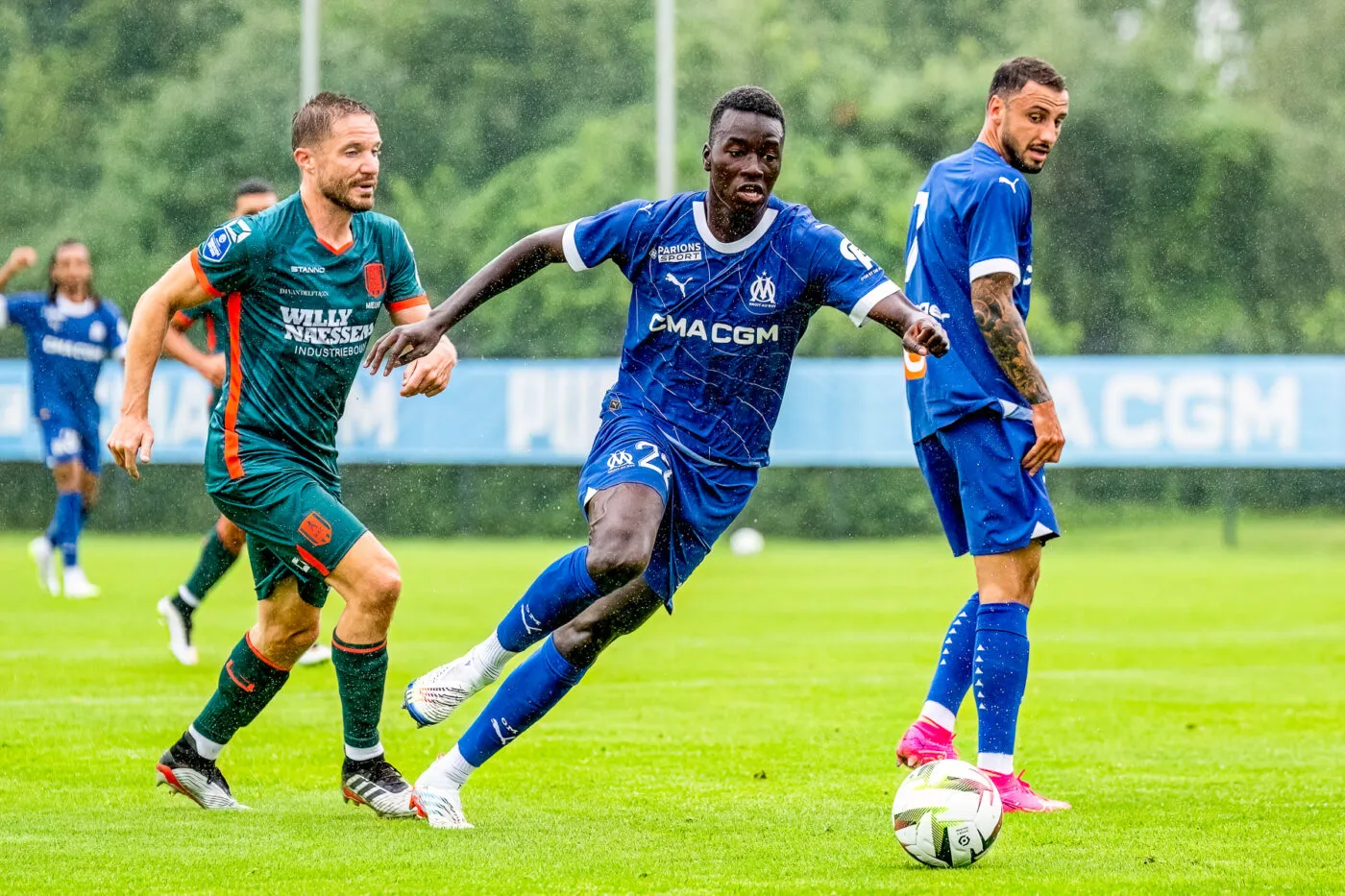 Pour la première d&rsquo;Ismaïla Sarr, l&rsquo;OM s&rsquo;impose sans trembler contre Waalwijk