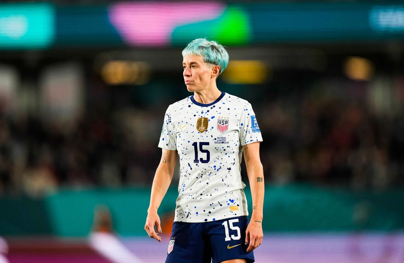 Rapinoe condamne la « misogynie » et le « sexisme » de Rubiales