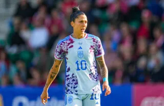 Jenni Hermoso célébrée par son club de Pachuca