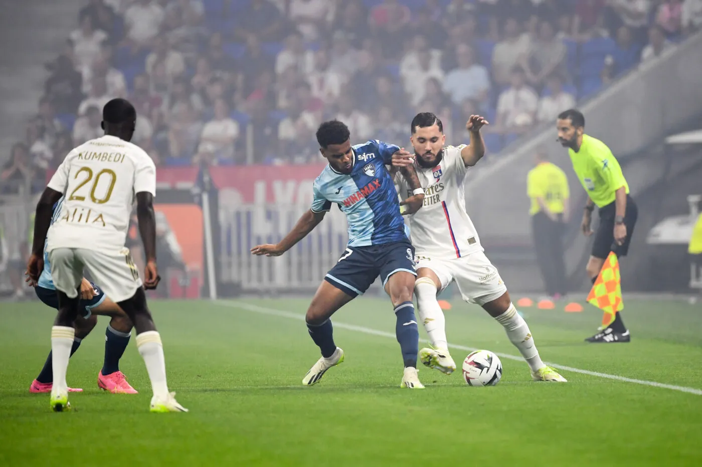 Le Havre perd deux points à Lyon