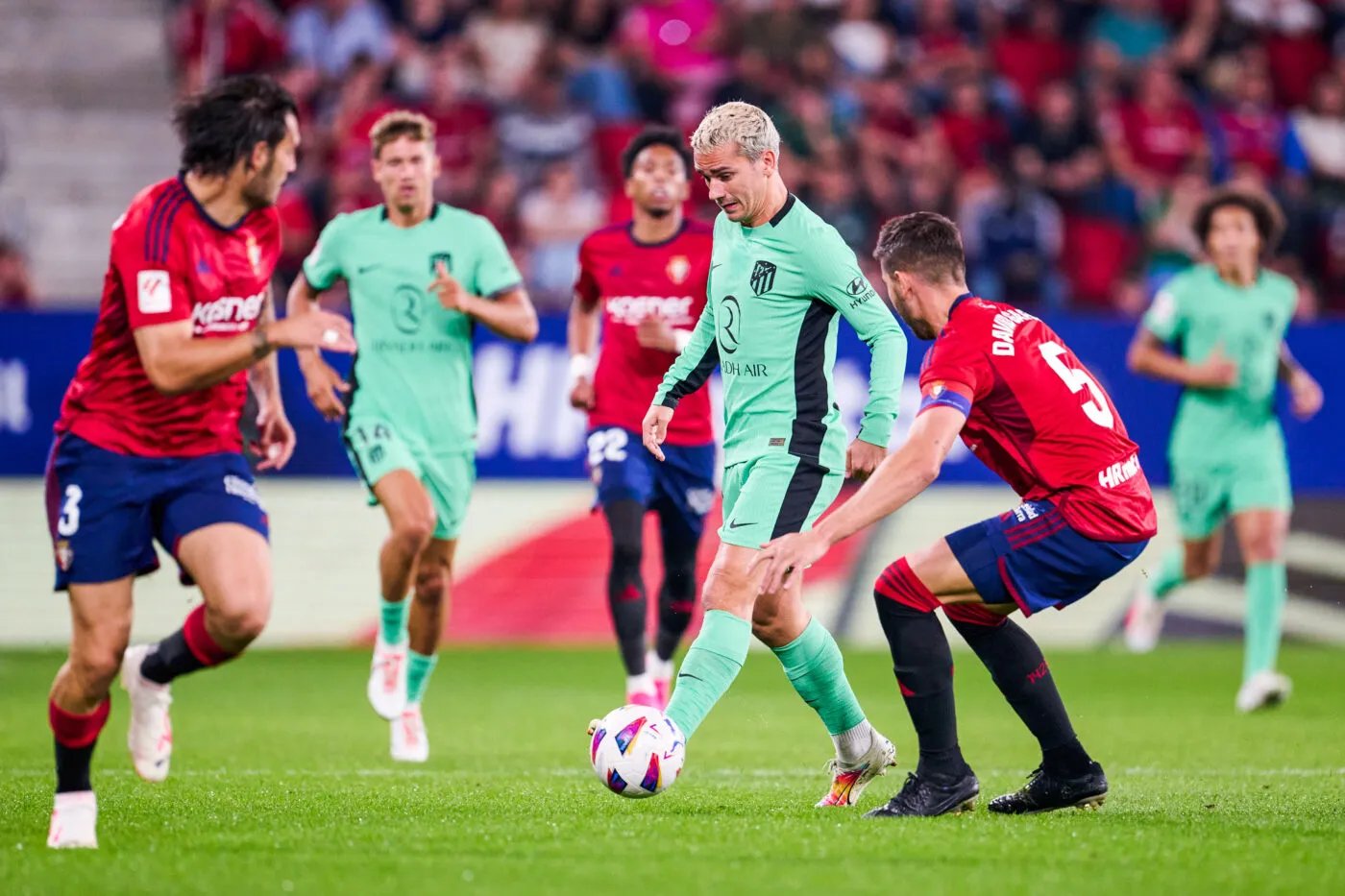 L&rsquo;Atlético et Griezmann croquent Osasuna