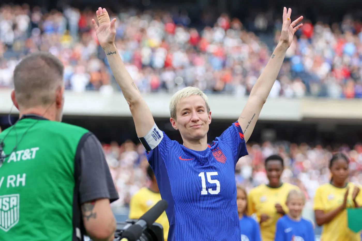 Record d&rsquo;affluence en NWSL pour l’hommage à Megan Rapinoe