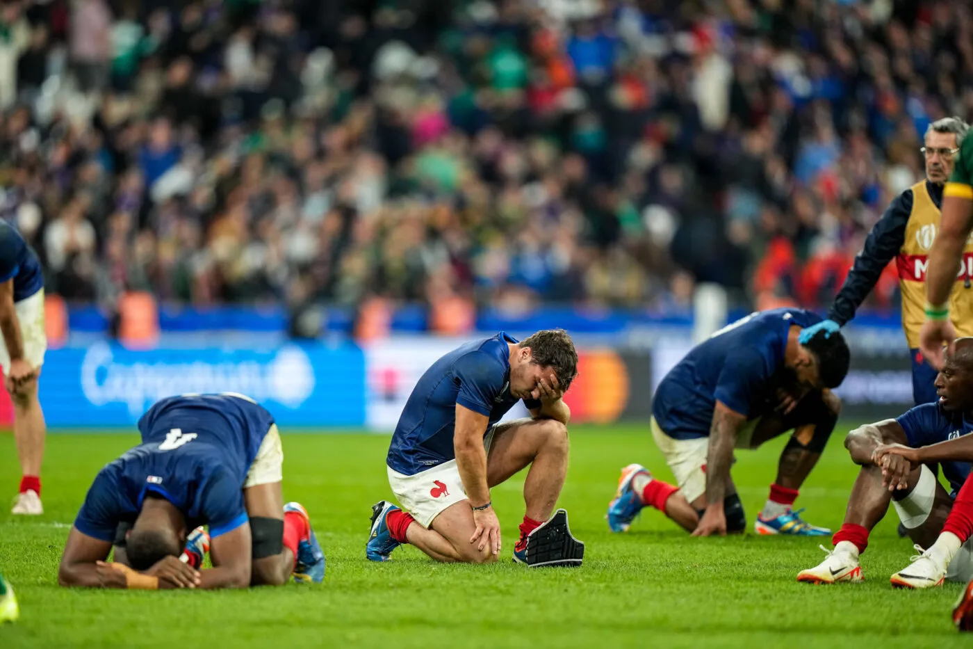 Les notes du XV de France contre l'Afrique du Sud