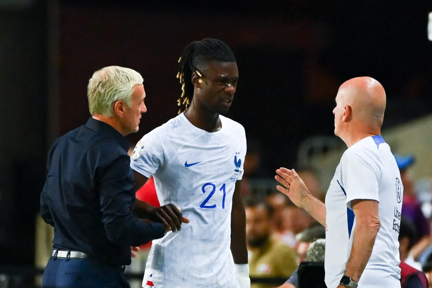 Quand Didier Deschamps vient défendre Eduardo Camavinga en direct