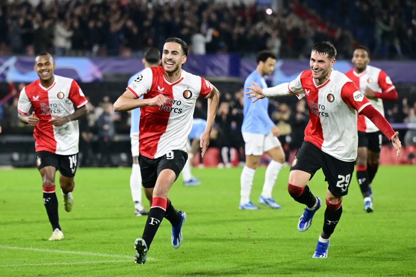 Feyenoord en démonstration face à la Lazio