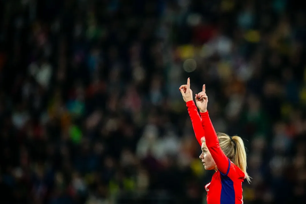 Ada Hegerberg : «<span style="font-size:50%">&nbsp;</span>La femme sportive n’est pas encore bien comprise dans la société actuelle »