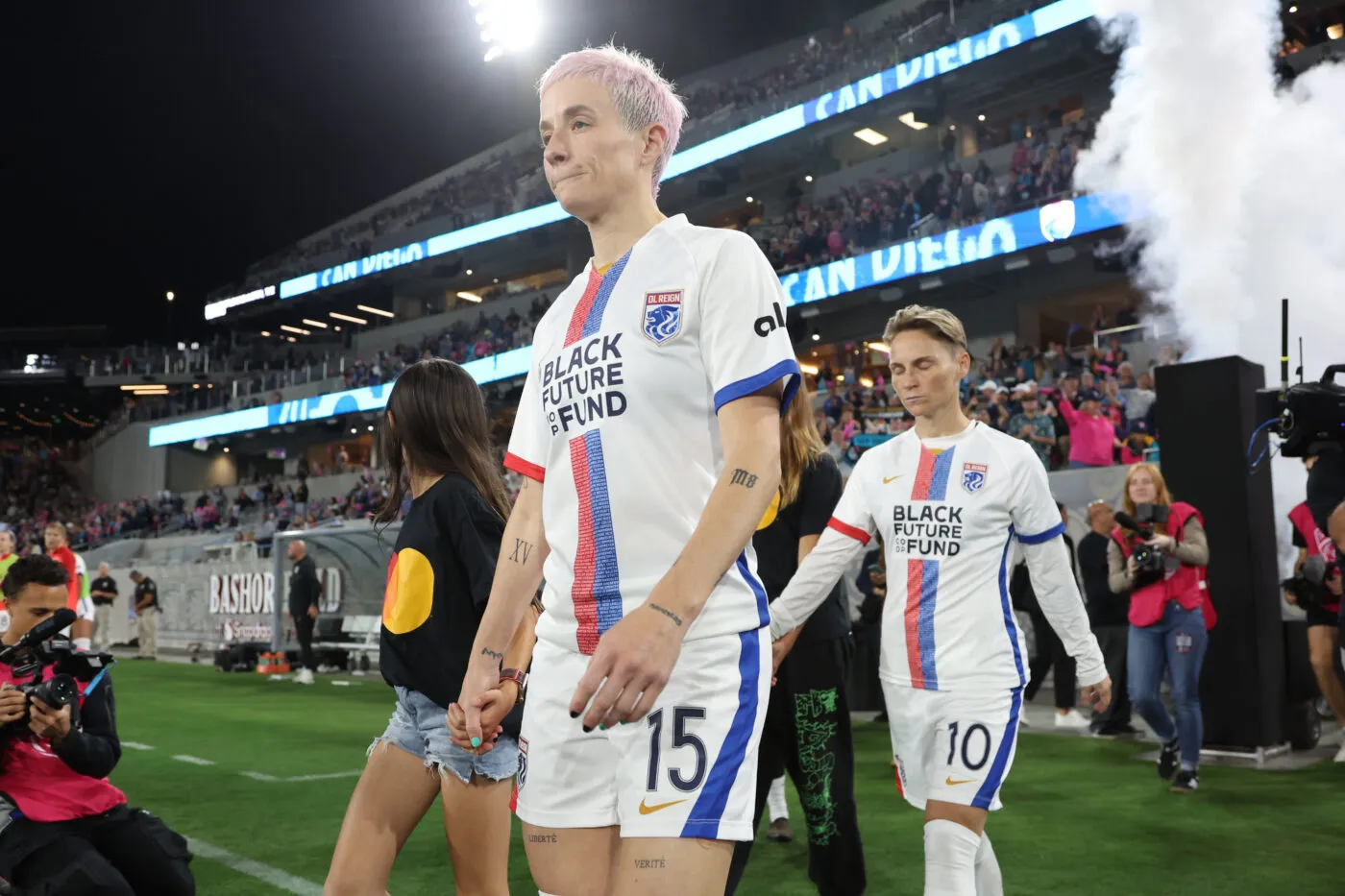 Sortie ratée pour Megan Rapinoe