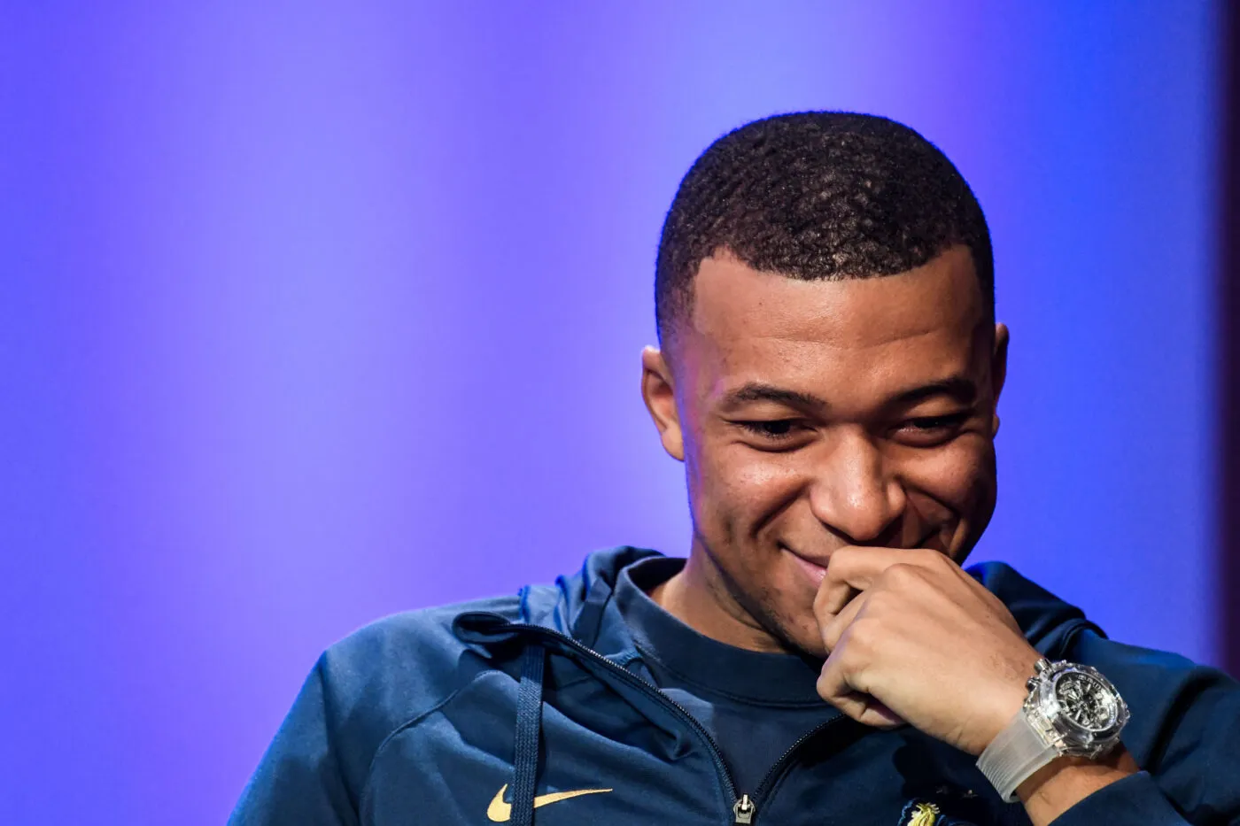 Mbappé, la conférence de rien