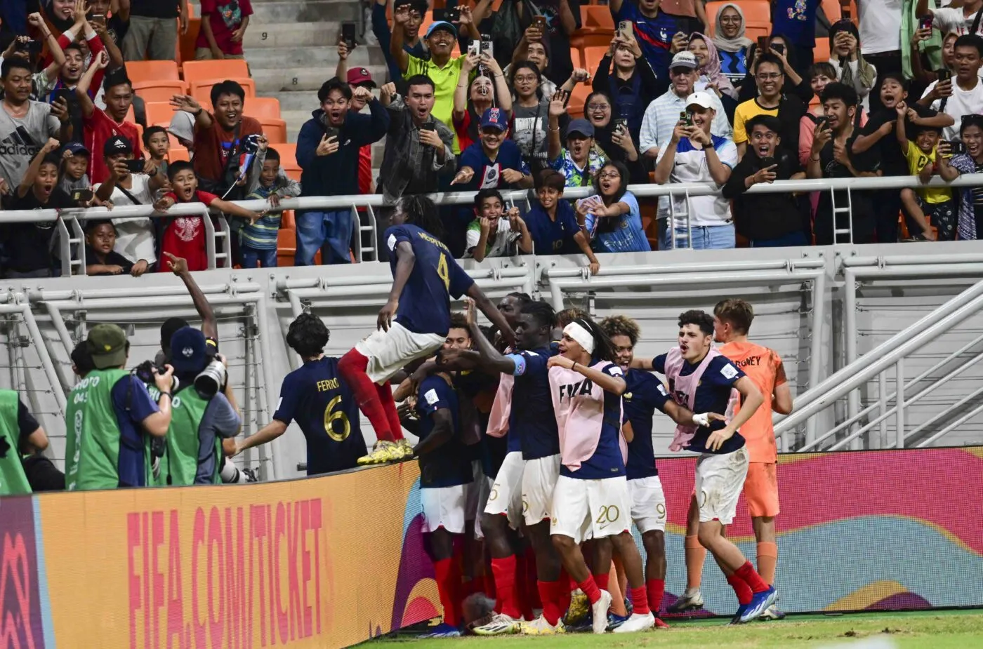 L&rsquo;équipe de France U17 se qualifie pour les demi-finales !