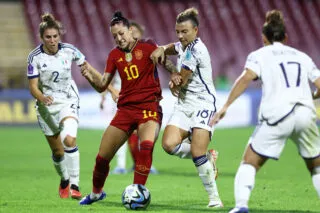 La Roja se trompe et commence une seconde mi-temps avec dix joueuses sur le terrain