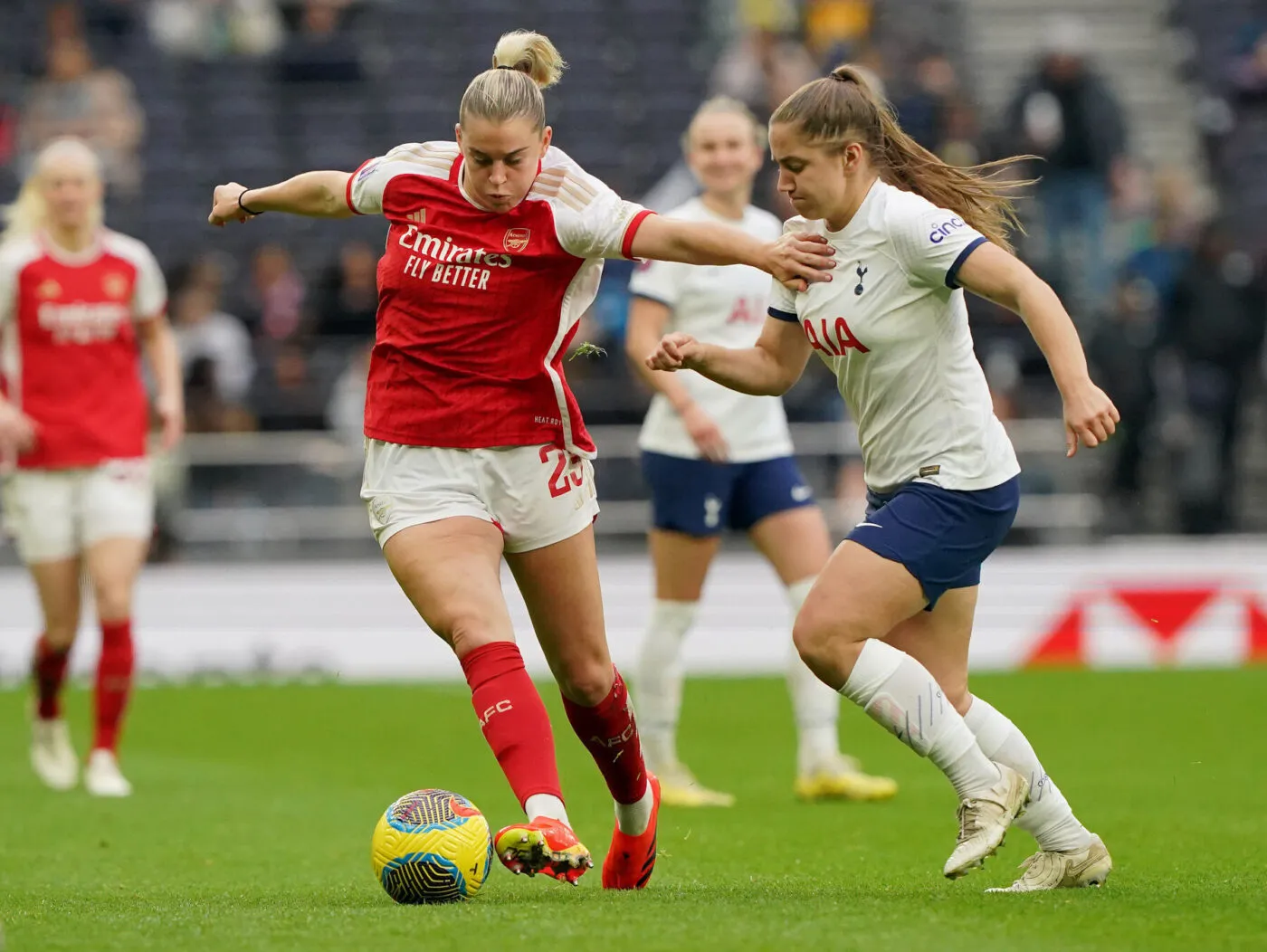 WSL : Tottenham s&rsquo;offre Arsenal pour la première fois