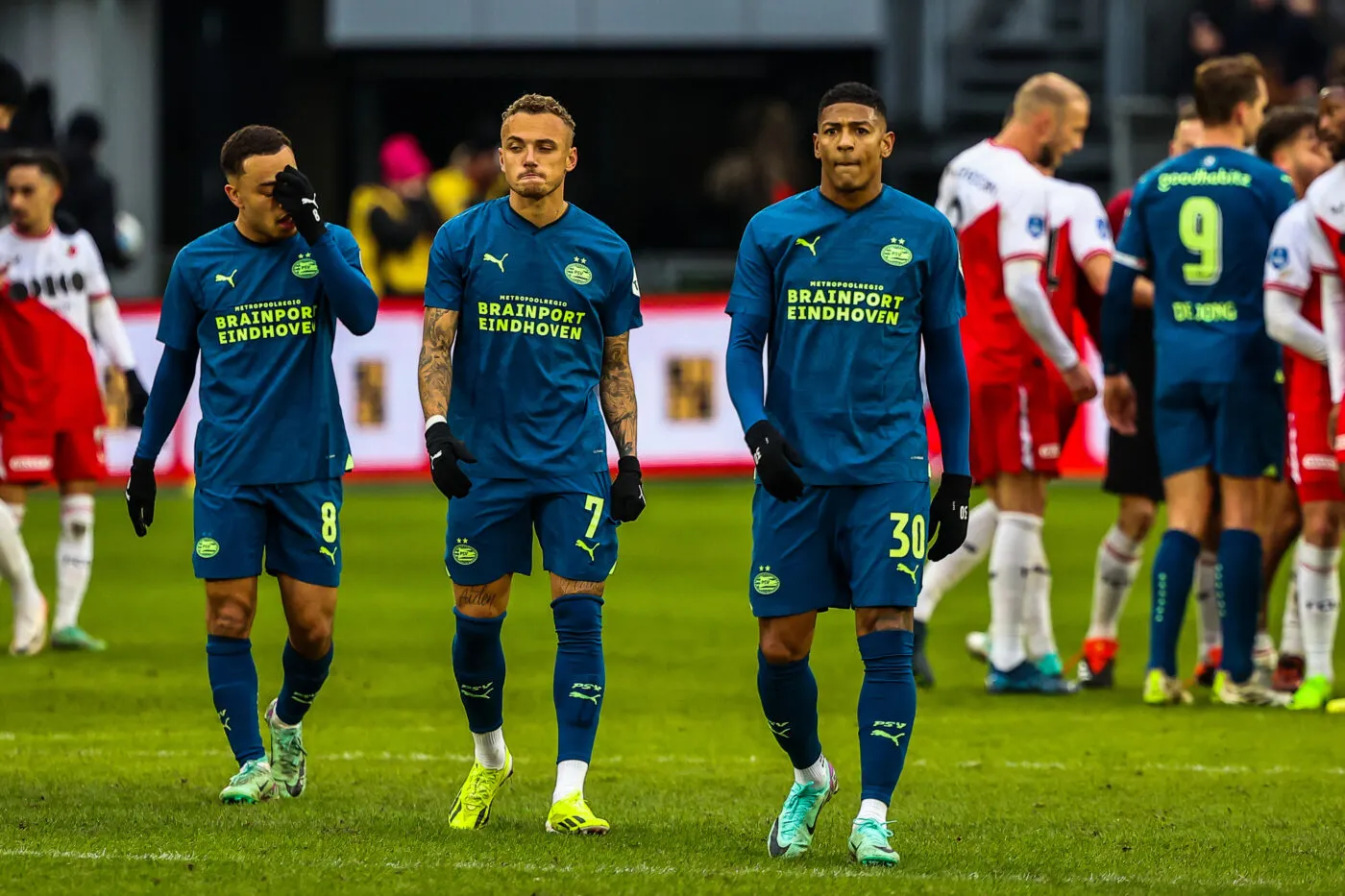 Au bout de dix-huit matchs, le PSV cède ses premiers points en championnat