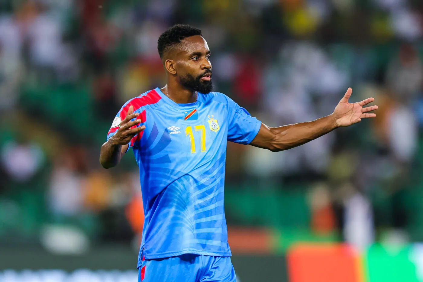 En pleine CAN, Bakambu attire l'attention sur les massacres perpétrés en RDC