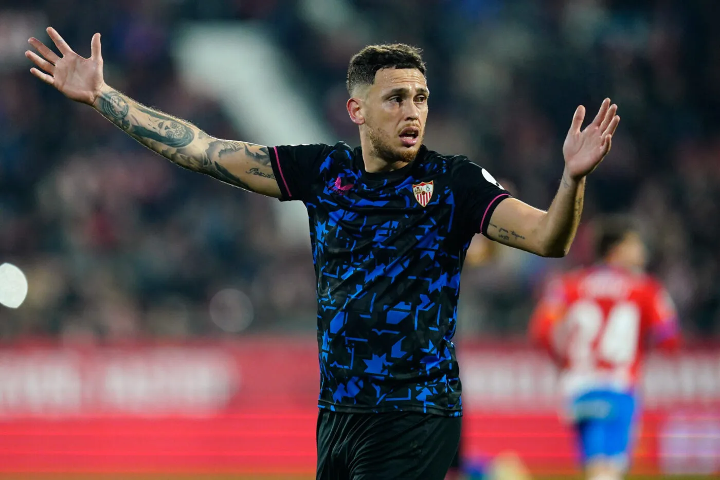 Le Séville FC et la Liga ne laisseront pas l&rsquo;olive à Ocampos sans suite