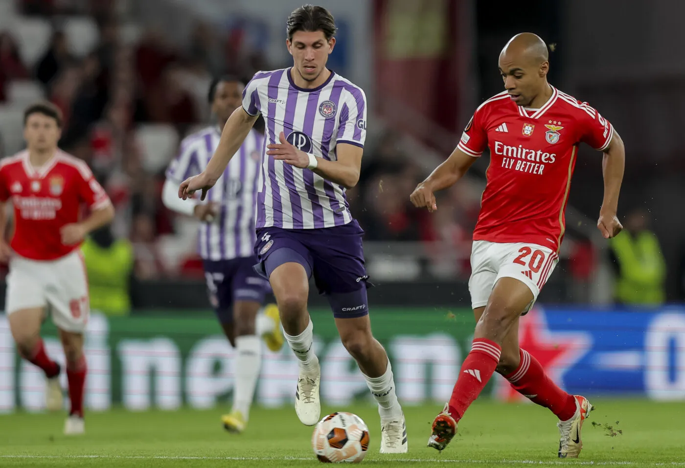 Benfica et Di Maria crucifient Toulouse dans le money time