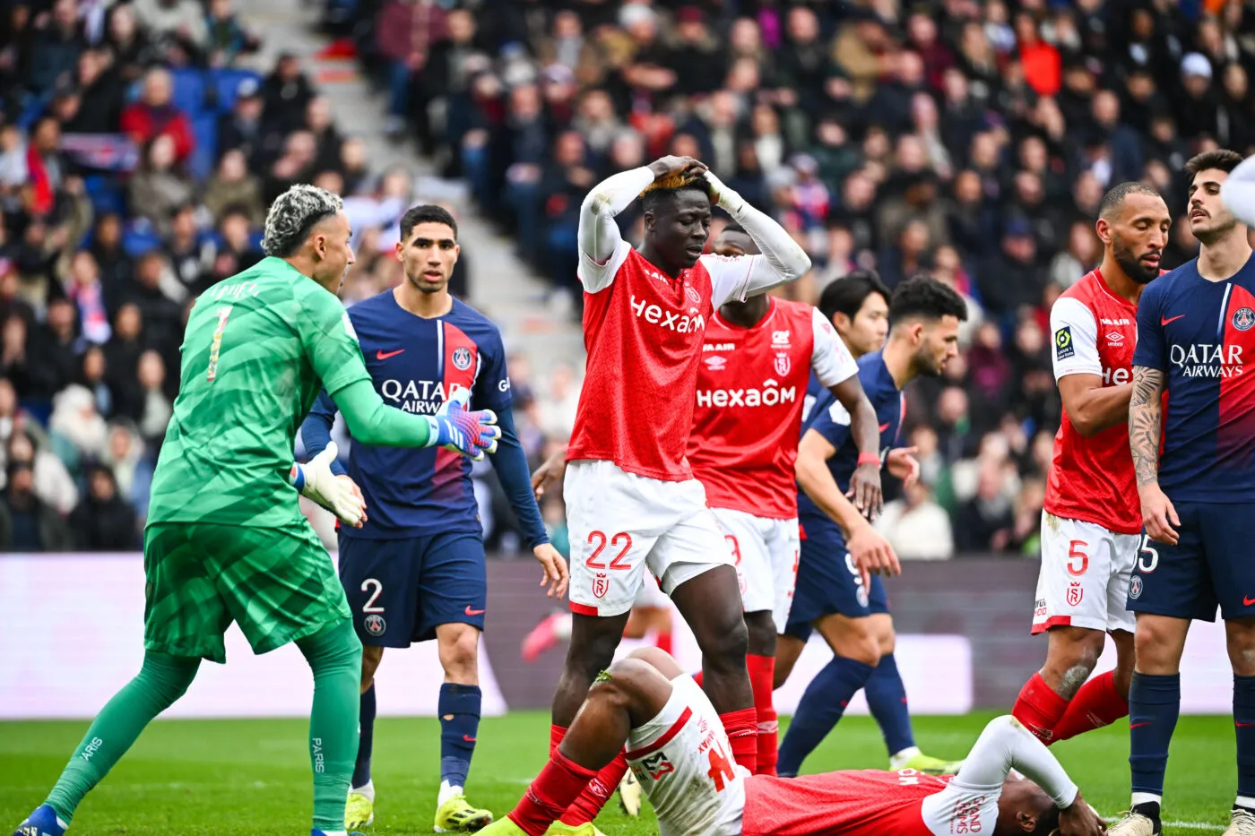 Le Stade de Reims tient tête au PSG