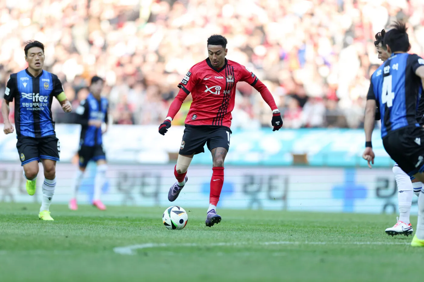 Jesse Lingard provoque un record d&rsquo;affluence en Corée du Sud