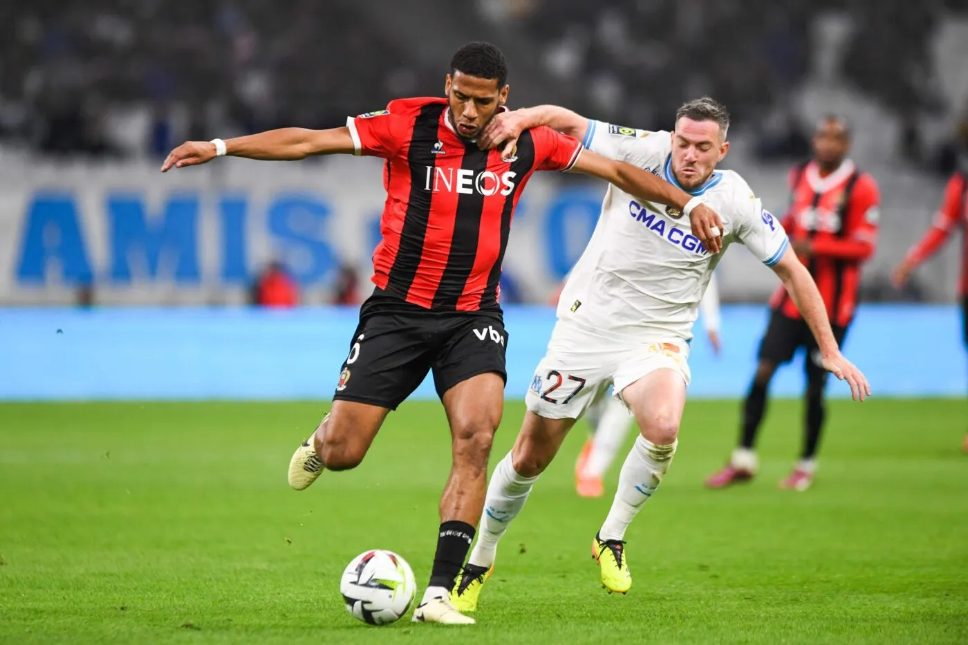 L’OM et Nice se quittent bons voisins