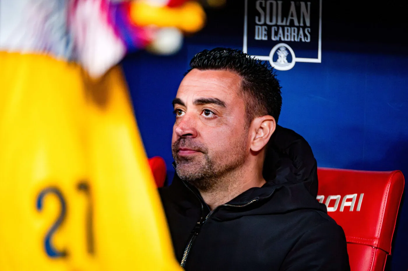 Xavi, l’art de la toupie