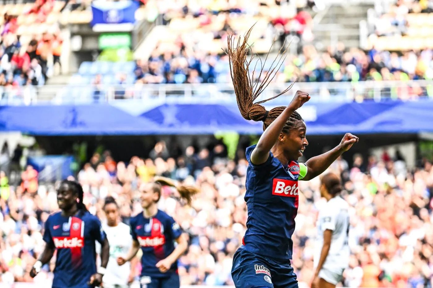 En infériorité numérique, le PSG remporte sa quatrième Coupe de France