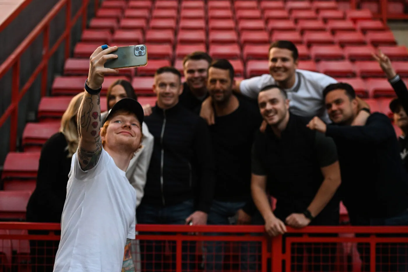 Ed Sheeran a bel et bien fêté la montée avec les joueurs d’Ipswich