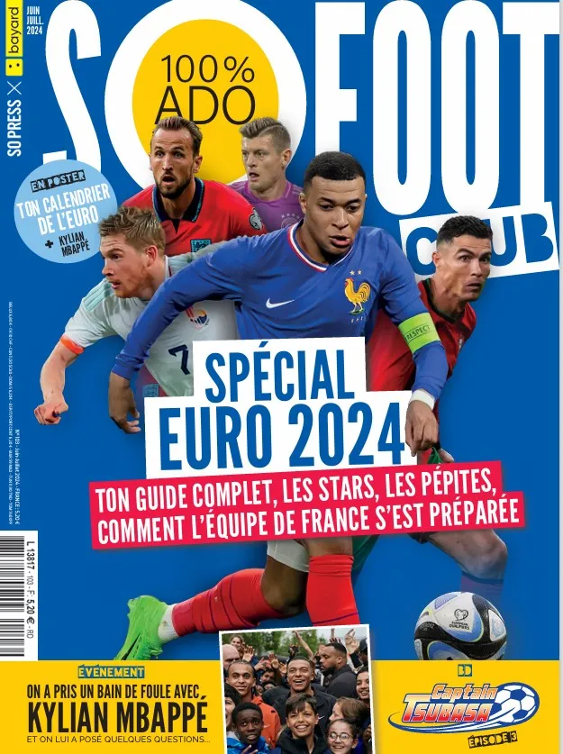 SO FOOT CLUB : le guide de l’Euro 2024 est en kiosque !