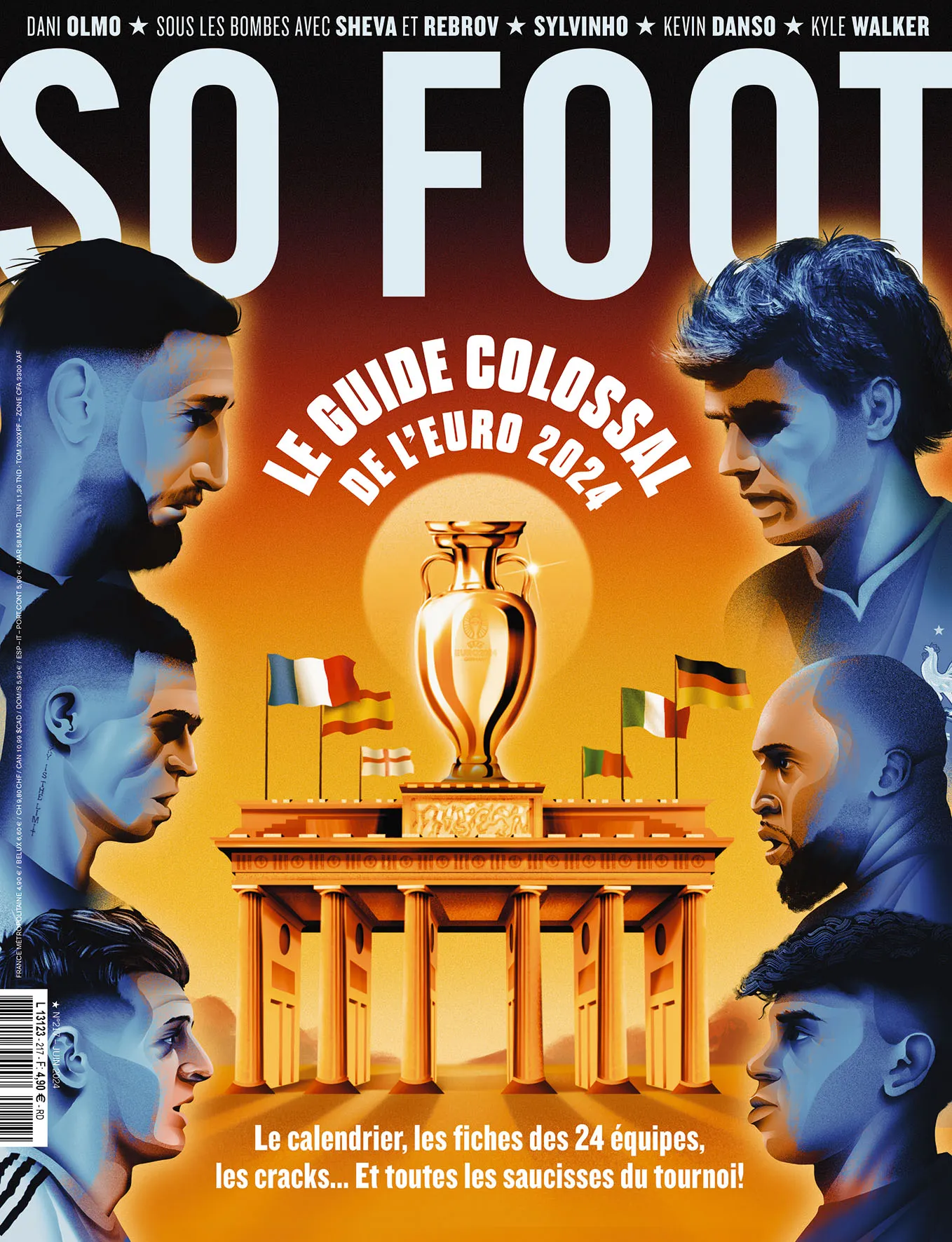 Le guide de l’Euro 2024 de SO FOOT est en kiosque !