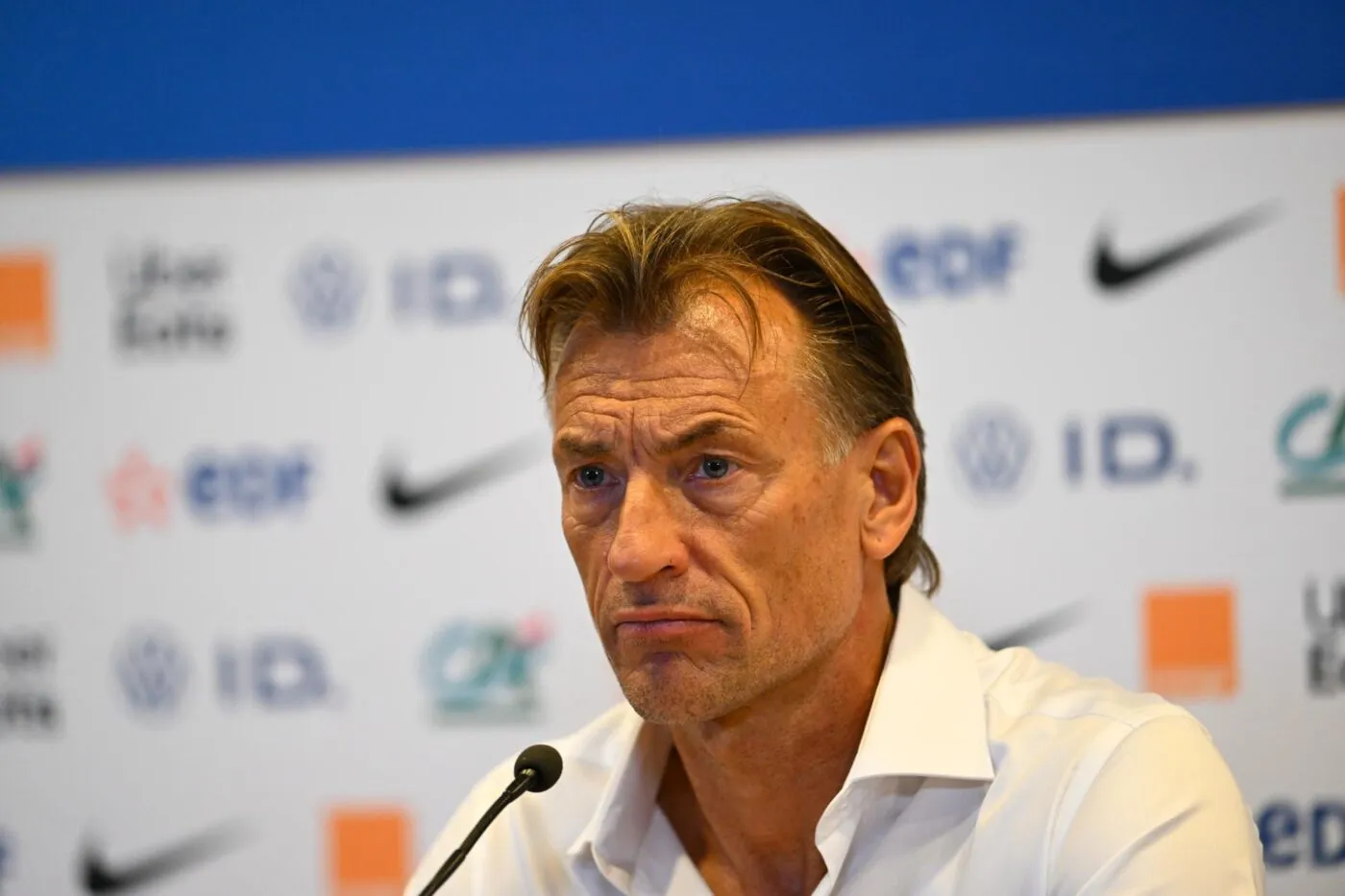 « La première période était indigne de l’équipe de France », peste Hervé Renard