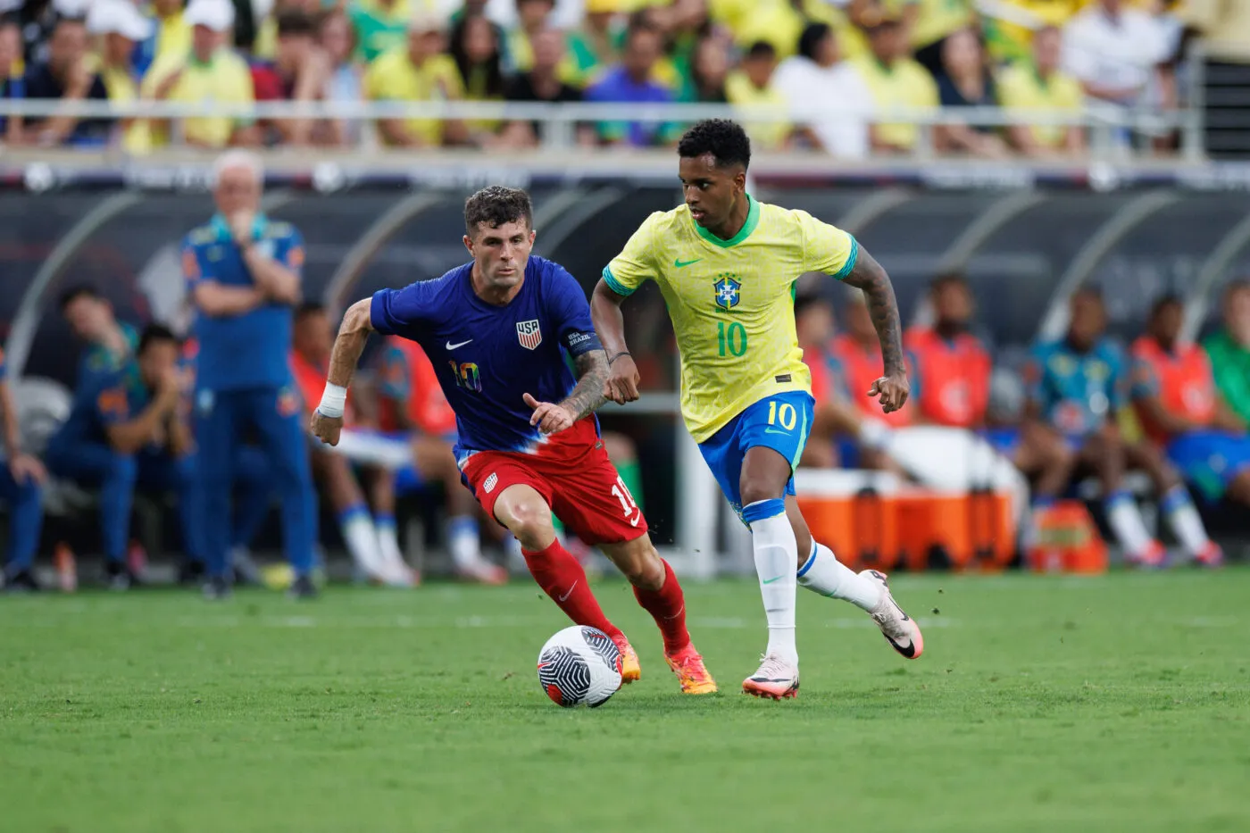 Avant la Copa América, le Brésil et les États-Unis font match nul