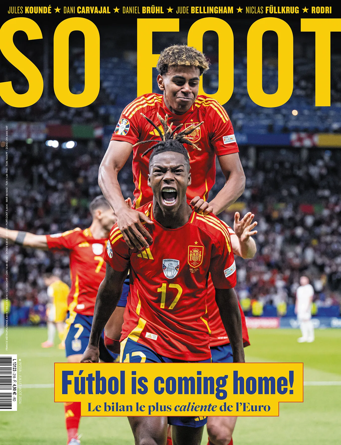 Le magazine So Foot fait le bilan de l’Euro