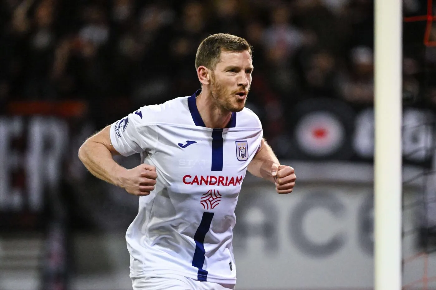 L’annonce originale d’Anderlecht pour la prolongation de Vertonghen