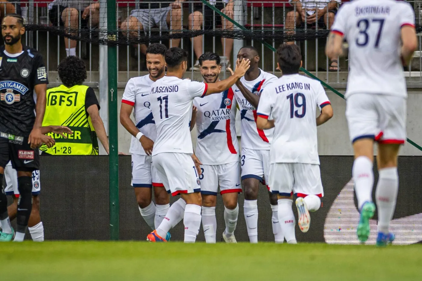 Pour son premier match amical de l'été, le PSG se fait accrocher par Sturm Graz