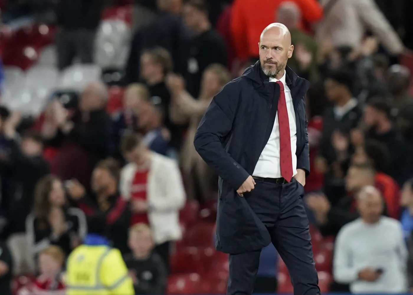 Ten Hag après la défaite contre Liverpool : « Nous irons chercher des trophées »