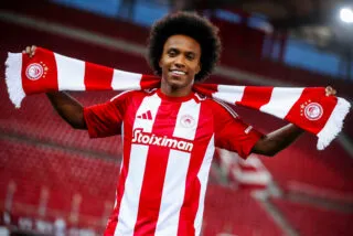 Willian est un nouveau joueur de l’Olympiakos