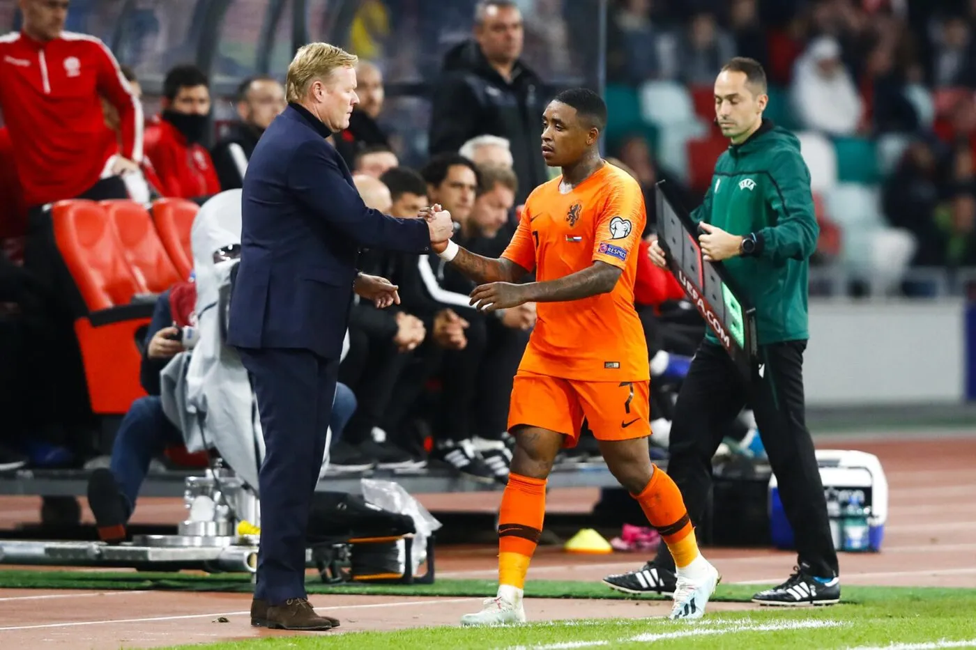 La réponse cinglante de Steven Bergwijn à Ronald Koeman