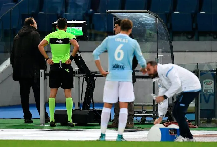 L'arbitre de Lazio-Torino dans l'œil du cyclone