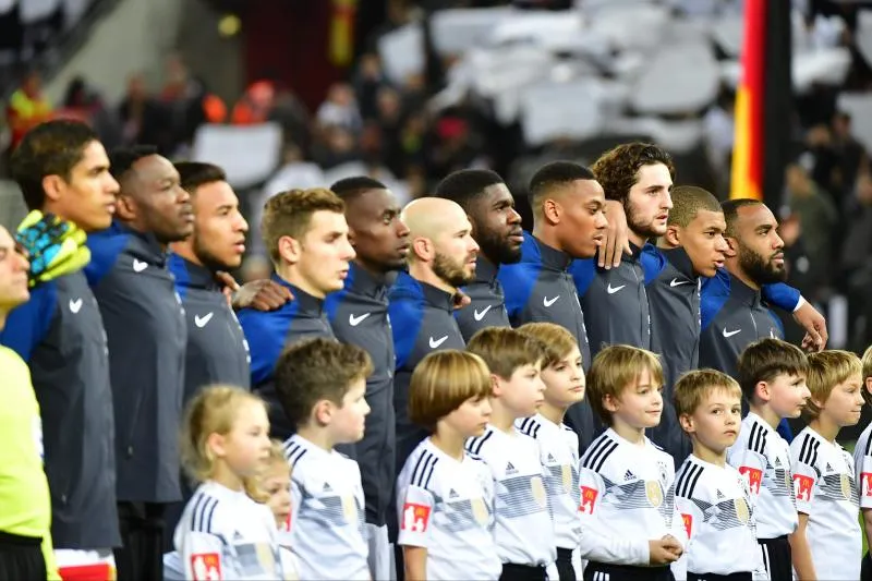 Les notes de la France contre l&rsquo;Allemagne