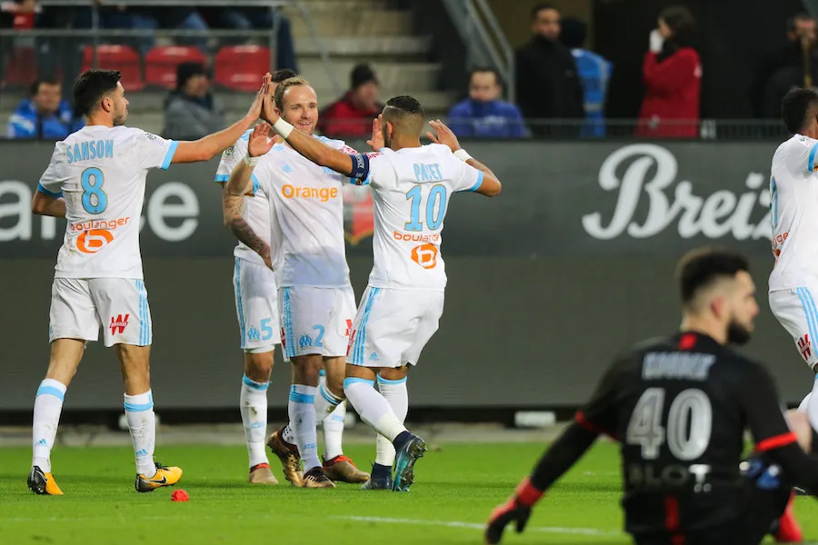 L&rsquo;OM gifle le Stade rennais