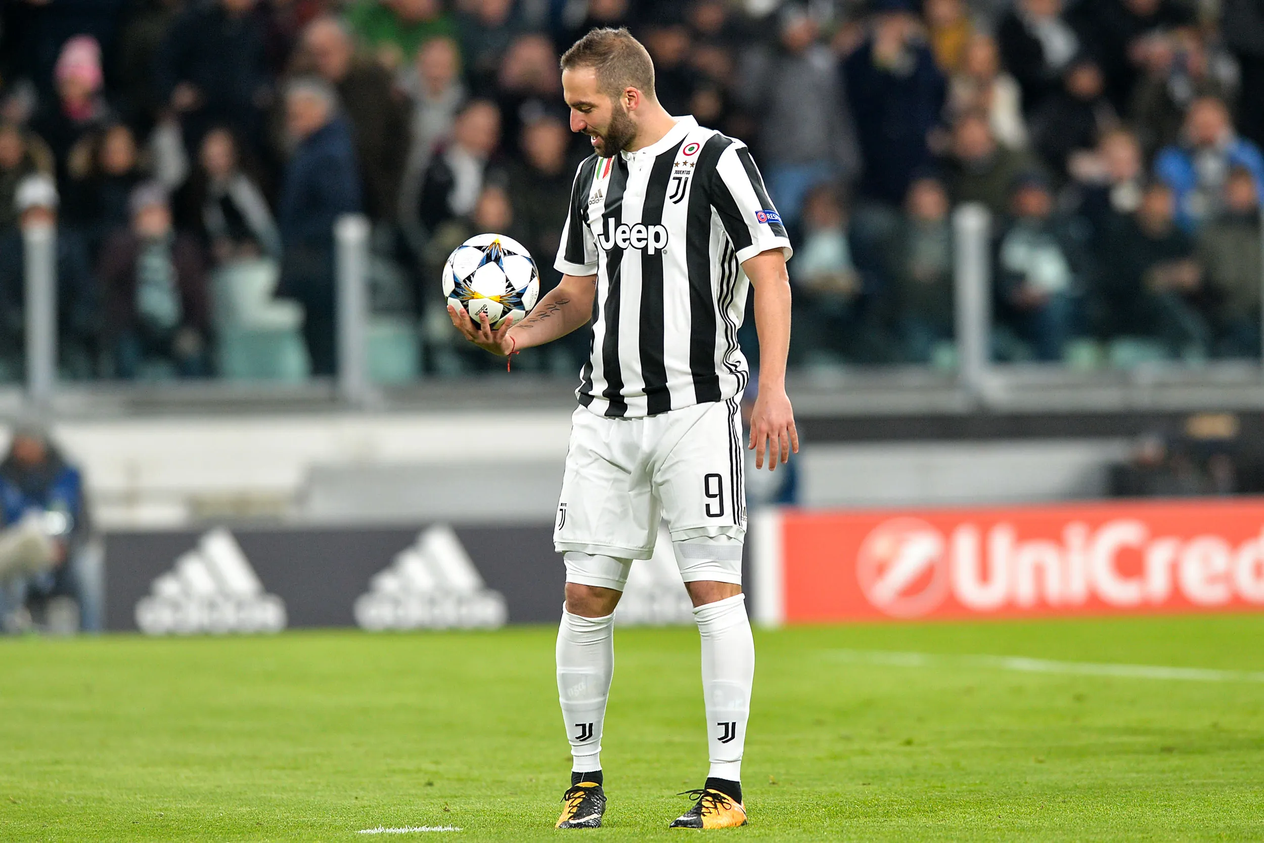 Les notes de la Juve contre Tottenham