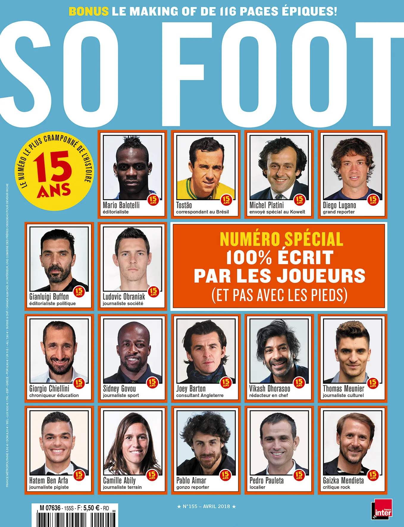 SO FOOT fête ses 15 ans